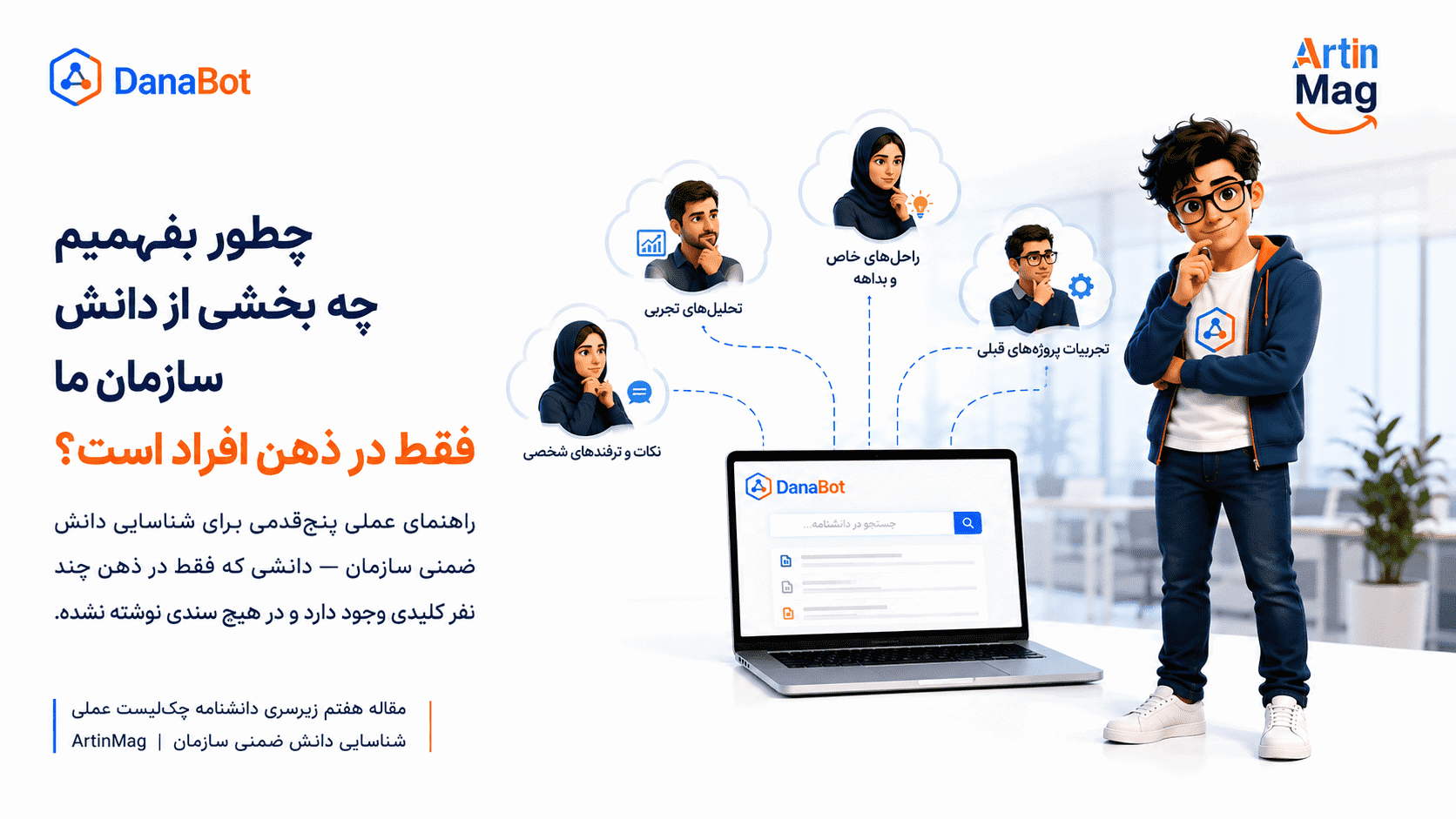 چطور بفهمیم چه بخشی از دانش سازمان ما فقط در ذهن افراد است؟